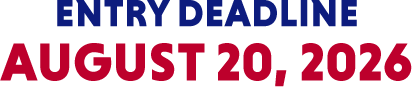 Entry Deadline August 20, 2026