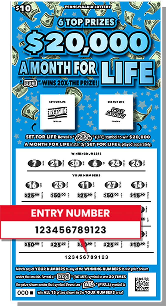 entry number instructions