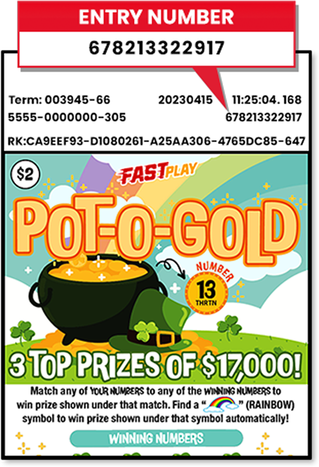 entry number instructions