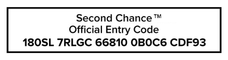 Second chance official entry code