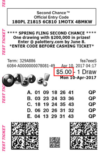 sample ticket