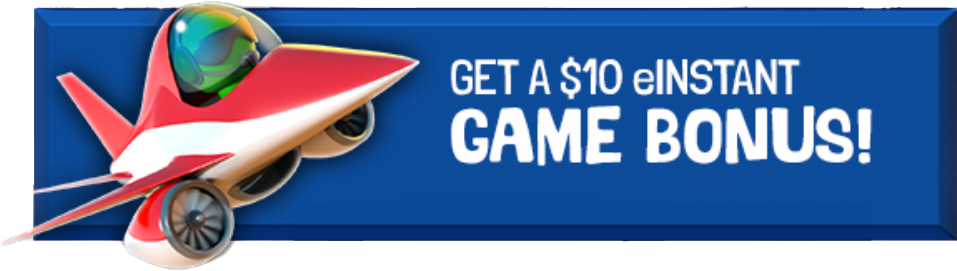 Get a $10 eInstant Game Bonus!