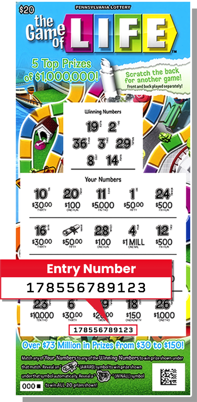 entry number instructions
